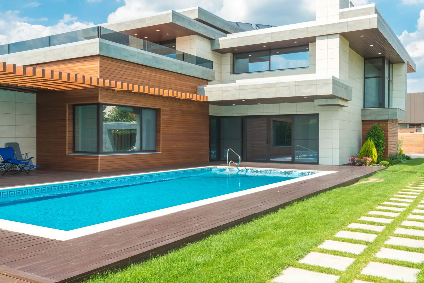 Swimming pool built in Saltwater, NSW